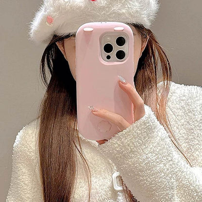 Cute Phone Cases For iPhone 16, 15, 13, 14 Pro Max - Cartoon 3D Cat Pattern - Soft Silicone Cover - PC5010 - Touchy Style