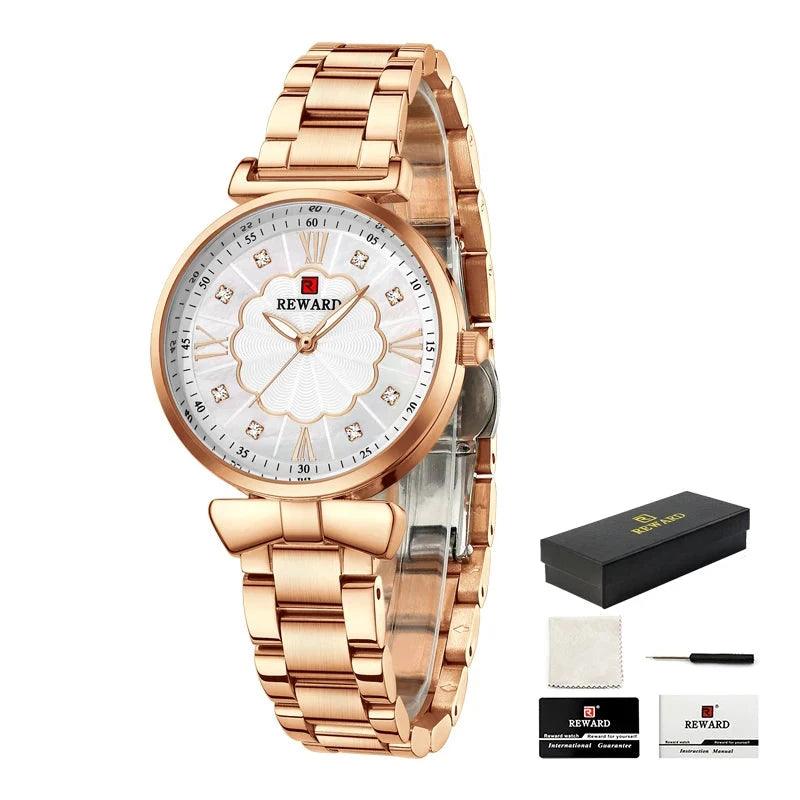 Luxury Stainless Steel Women&