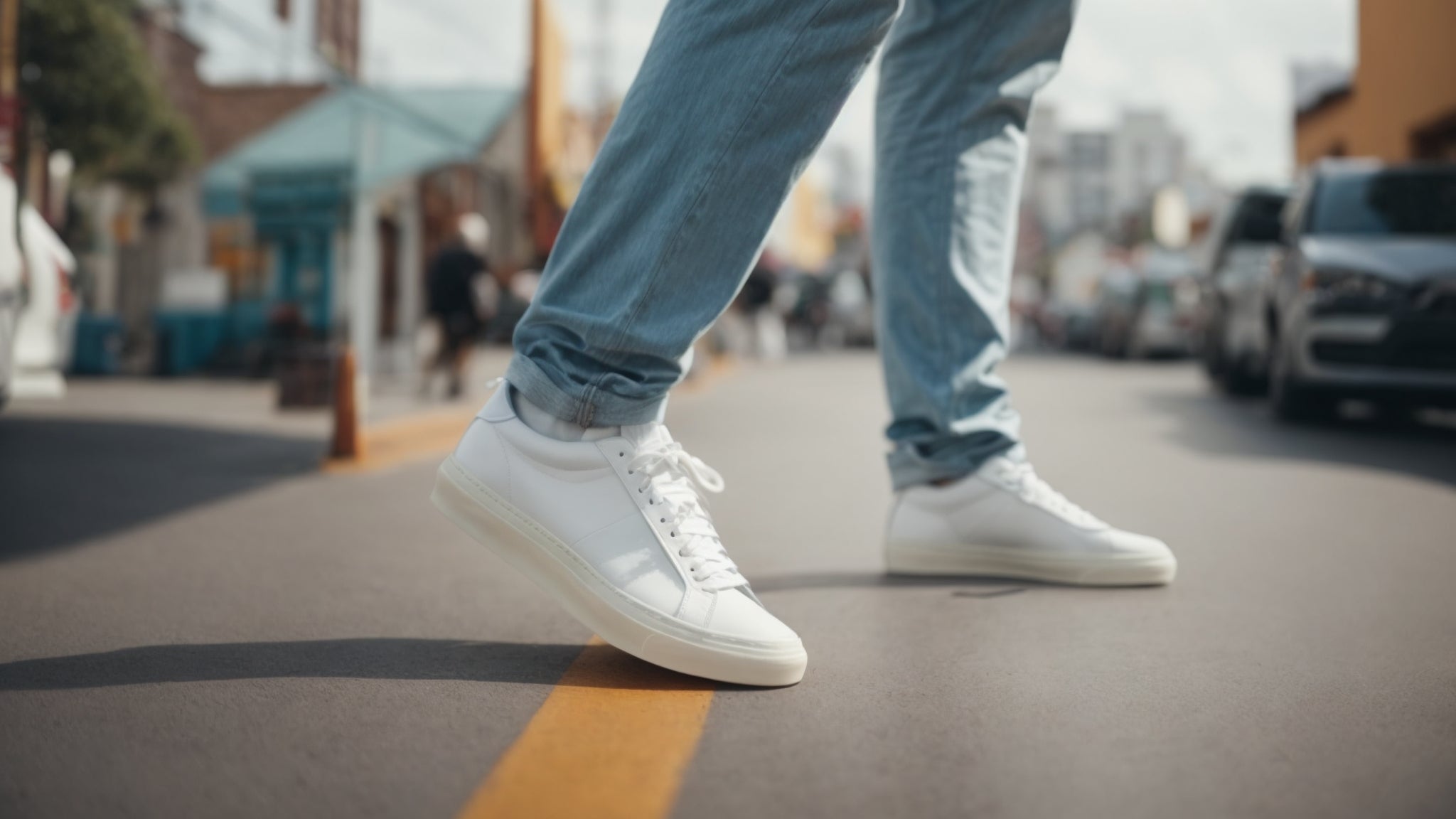 White Sneakers - Casual Shoes - Home Page - Touchy Style