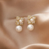 ABCJ503 Drop Earrings Charm Jewelry - Temperament Simple Pearl - Touchy Style .