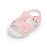 AMN226 Baby Sandals: Flower Leather Flat Toddler Girl Casual Shoes - Touchy Style