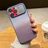 Aurora Gradient Cute Laser Matte Phone Case for iPhone 14, 13, 12, 11 Pro Max, 14 Plus, and 14 Pro - Touchy Style