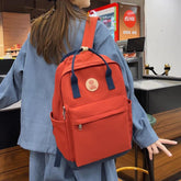 B2980 Cool Backpack - Fashion Double Handle Student School Bag - Touchy Style