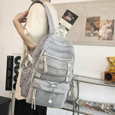 B3056 Cool Backpack - Fashion Large Capacity Nylon Travel Bag - Touchy Style