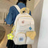 B3107 Cool Backpack - Schoolbag For Teenage Girl - Large Capacity Laptop Bag - Touchy Style