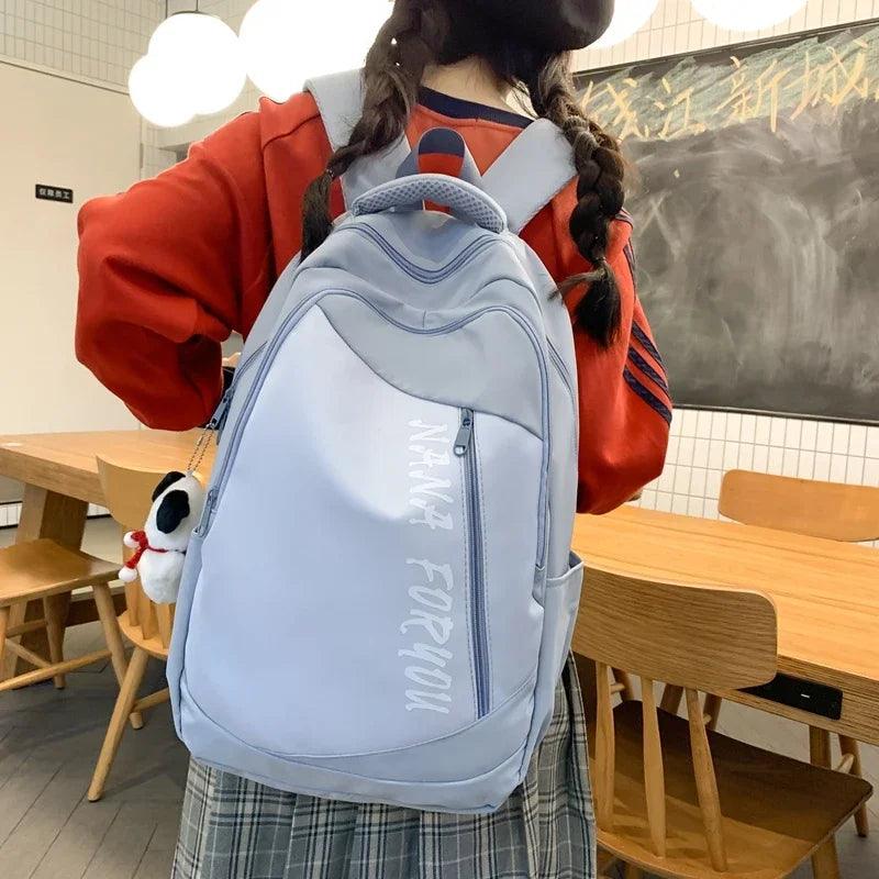 B3134 Cool Backpack - Large Capacity Cute Schoolbag - Touchy Style