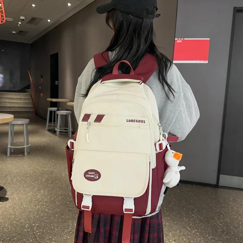 B3159 Cool Backpack - Large Capacity Student Bag - Travel Bag - Touchy Style