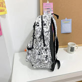 BCB208 Cool Backpack - Fashion Cartoon Print Laptop Bag - Touchy Style