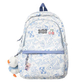 BCB208 Cool Backpack - Fashion Cartoon Print Laptop Bag - Touchy Style