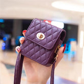 BCPC329 Cute Phone Case for Galaxy Z Flip 5, Z Flip 4, Z Flip 3, and OPPO Flip 5G - Fashion Mini Crossbody Bag - Touchy Style