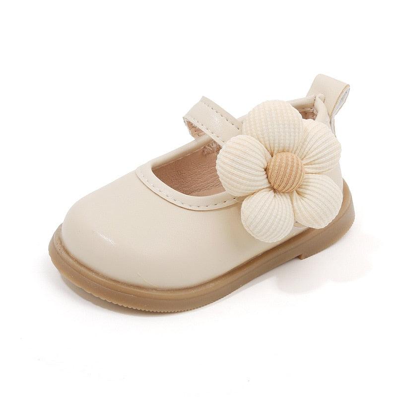 Beautiful Flower Toddler Leather Casual Shoes for Baby Girls (TH338) - Touchy Style