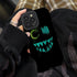 Black Smiley Ghost Cute Phone Case for iPhone 14, 13 Pro Max, 12, 11, X, XS, XR, SE 2, 6, 6S, 7, 8 Plus - Funny Cover - Touchy Style