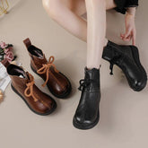 Boots Genuine Leather Handmade Women&