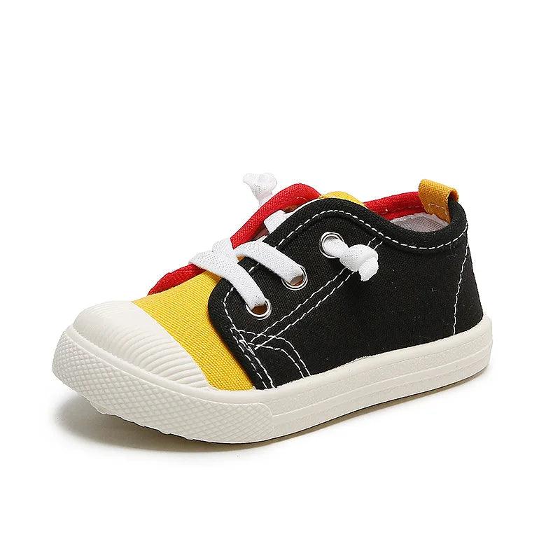 Boys Girls Unisex Children Toddler Casual Shoes AS0146 Canvas Sneakers - Touchy Style