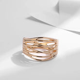 Bracelets Charm Jewelry - Hollow Wide Bangle - Irregular Metal - B0527 - Touchy Style