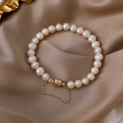 Bracelets Charm Jewelry - Magnet Freshwater Pearl 