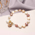 Bracelets Charm Jewelry XYS0349 Lucky Cat Baroque Natural Pearls - Touchy Style .