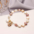 Bracelets Charm Jewelry XYS0349 Lucky Cat Baroque Natural Pearls - Touchy Style