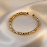 Bracelets Charm Jewelry XYS1225 Classic Simple Copper Alloy Golden Accessories - Touchy Style .