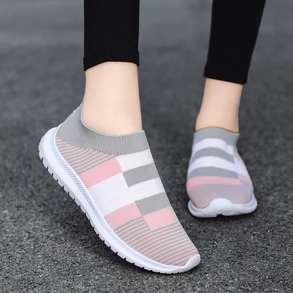 Breathable Flats Sneakers Women&