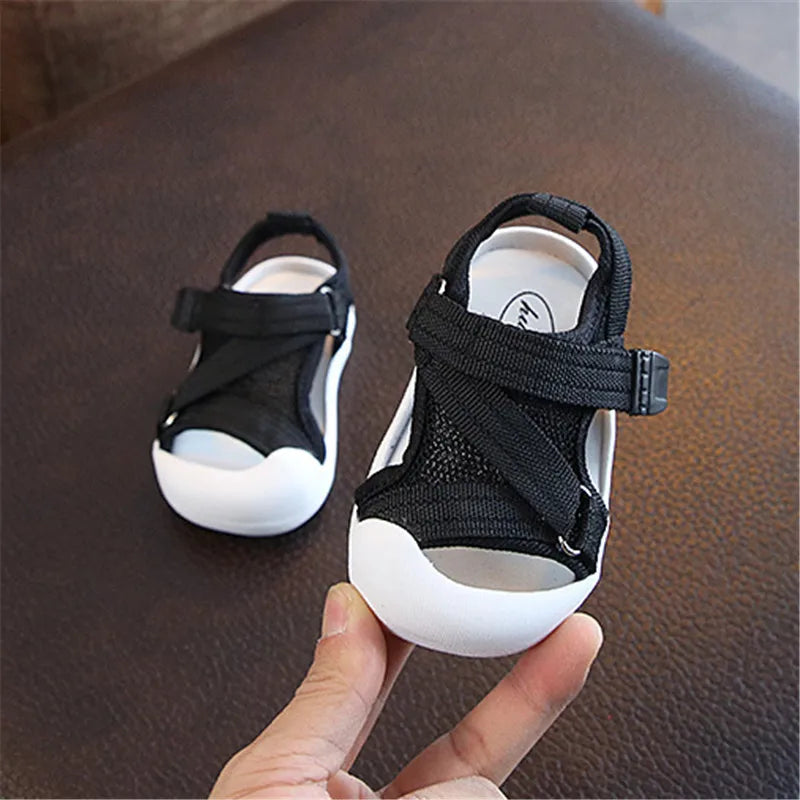 Breathable Soft Kid Anti-collision Infant Toddler Casual Shoes 