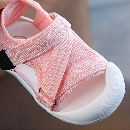 Breathable Soft Kid Anti-collision Infant Toddler Casual Shoes 