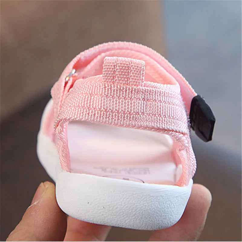 Breathable Soft Kid Anti-collision Infant Toddler Casual Shoes 