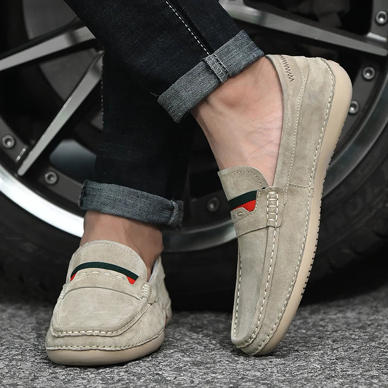 Breathable Suede Men&