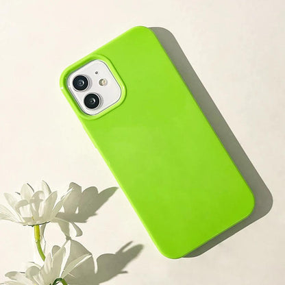 Candy Fluorescent Cute Phone Cases For iPhone 15, 14, 13, 12 Mini, 11 Pro Max, XR, XS, 6, 6S, 7, 8 Plus, X, SE - Touchy Style