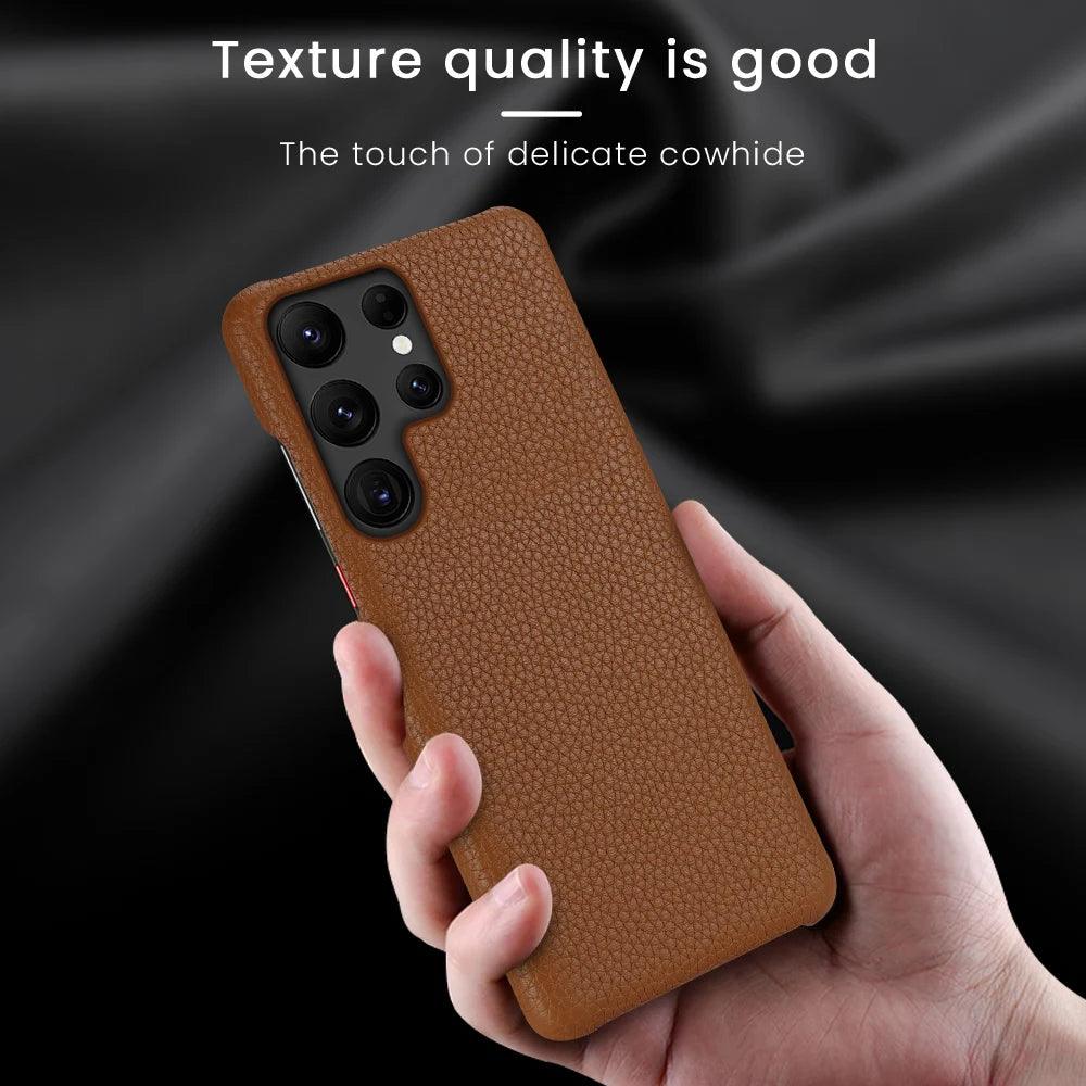 Candy Leather Cute Phone Case for Galaxy s22 s23 s24 ultra s22 Plus s20 s21 - Touchy Style