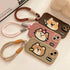 Cartoon Animal iPhone 15 Pro Max/14/13/11/12 Cute Phone Case with Portable Lanyard - Touchy Style