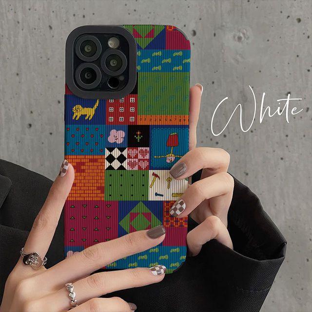 Cartoon Animals Cute Phone Cases For iPhone 13, 14 Pro Max, 11, 12 Mini, 7, 8 Plus, X, XS Max, XR, SE - Touchy Style