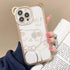 Cartoon Glitter Plating Cute Phone Cases For iPhone 14 13 12 11 Pro Max XS X 7 8 Plus - Touchy Style