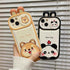 Cartoon Pink Pig, Puppy, Panda, and Cow Cute Phone Case For iPhone 15 Pro Max, 14, 13, 11, or 12 - Touchy Style