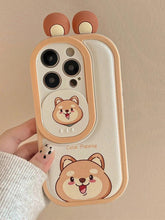 Cartoon Pink Pig, Puppy, Panda, and Cow Cute Phone Case For iPhone 15 Pro Max, 14, 13, 11, or 12 - Touchy Style .