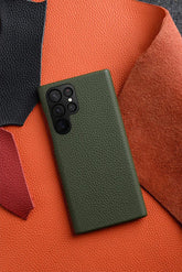 Chic Leather Cute Phone Case For Galaxy S23 Ultra & S22 Plus - Touchy Style .