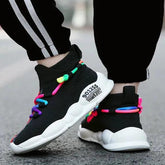 Children Boys Girls Casual Shoes CCSZX40 Kids High Top Socks Sneakers - Touchy Style .