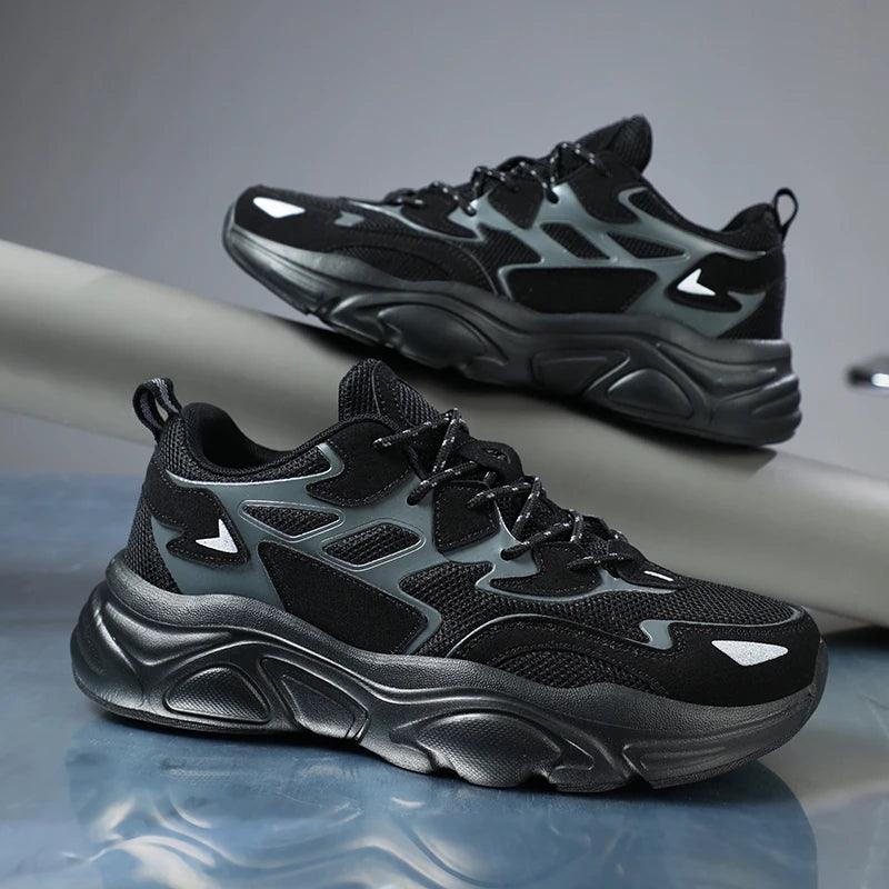 Chunky Breathable Sneakers for Men and Women: Walking Casual Shoes - AN411 - Touchy Style