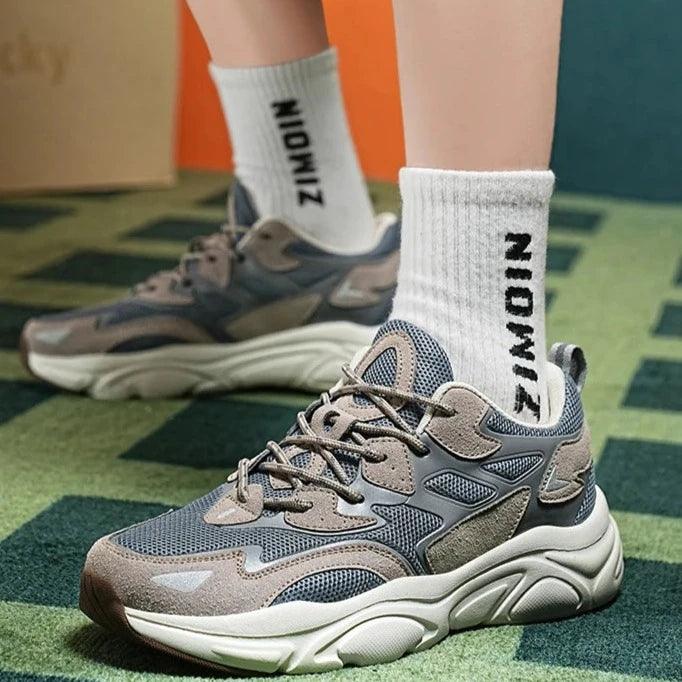 Chunky Breathable Sneakers for Men and Women: Walking Casual Shoes - AN411 - Touchy Style