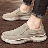 Classic Trendy Men Casual Shoes Canvas Breathable Men&