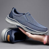 Classic Trendy Men Casual Shoes Canvas Breathable Men&