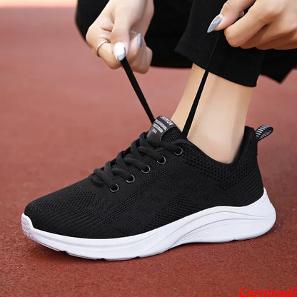 Comfortable Breathable Walking Sneakers Women&