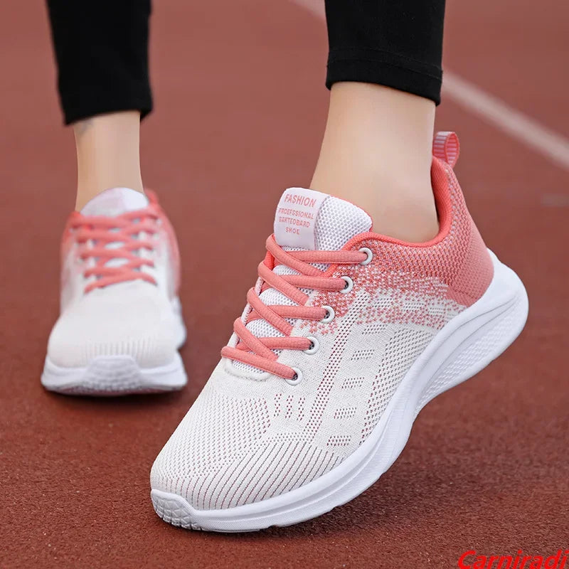 Comfortable Breathable Walking Sneakers Women&