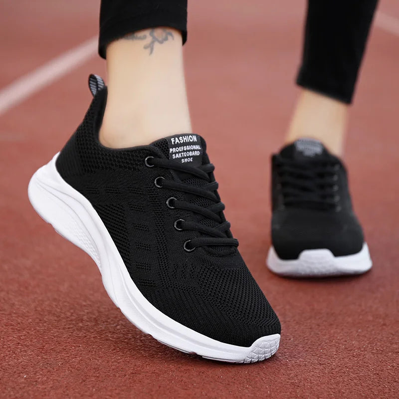 Comfortable Breathable Walking Sneakers Women&