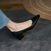 Comfortable High Heels Pumps - Women&