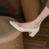 Comfortable High Heels Pumps - Women&