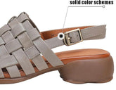 Comfortable Leather Sandals: E6-1608 Women&