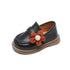 Comfortable Soft Leather Toddler Girl Casual Shoes with Flower - TF329 - Touchy Style