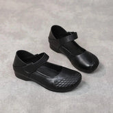 Comfortable Soft Sole, Leather, Low Heels Women&