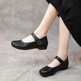 Comfortable Soft Sole, Leather, Low Heels Women&